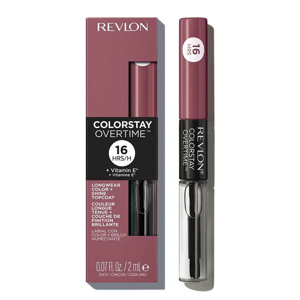 Revlon Colorstay Overtime Lip Color With Softflex, Everlasting Rum #370, 1 Ea